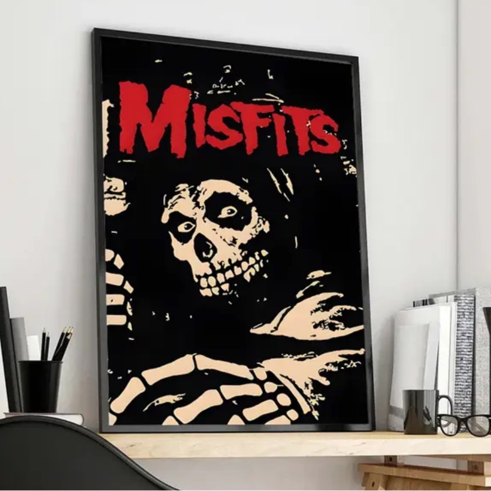 Misfits "Crimson Ghost" Canvas Print Wall Art - Picture 3 of 9